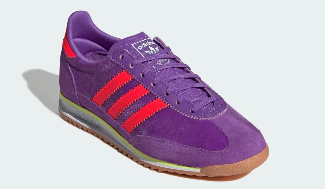 Giày Adidas SL 72 OG 'Active Purple Solar Red' JI0194 — ảnh 5