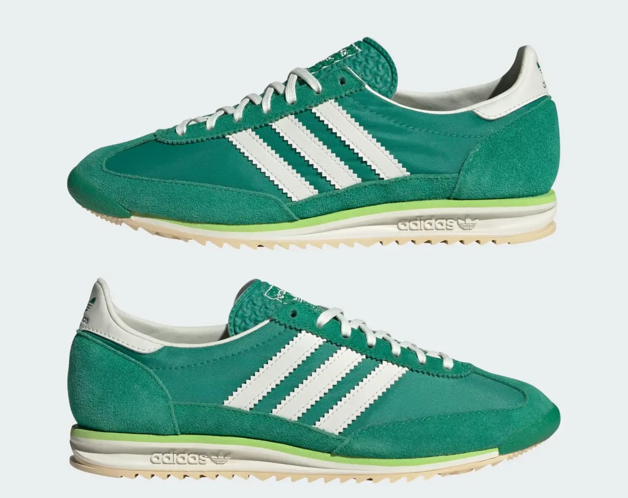 Giày Adidas SL 72 OG 'Court Green' JQ7397 — ảnh 5