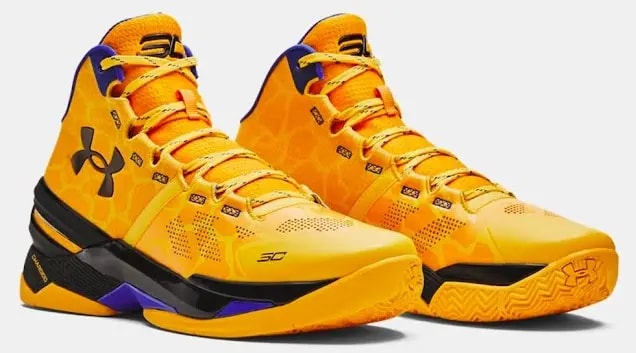 Giày Under Armour Curry2 ‘Gold Taxi’ 3026281-700 — ảnh 5