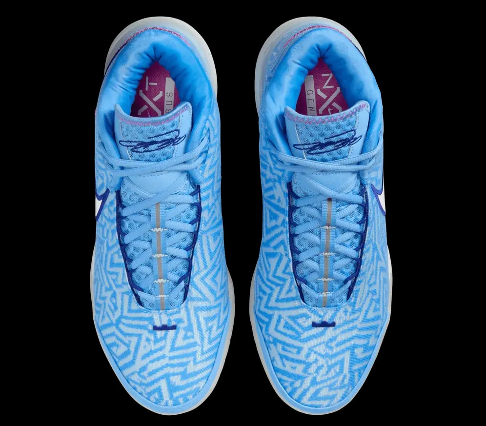 Giày Nike Zoom LeBron NXXT Genisus 'Blue White' HF0712-402 — ảnh 5