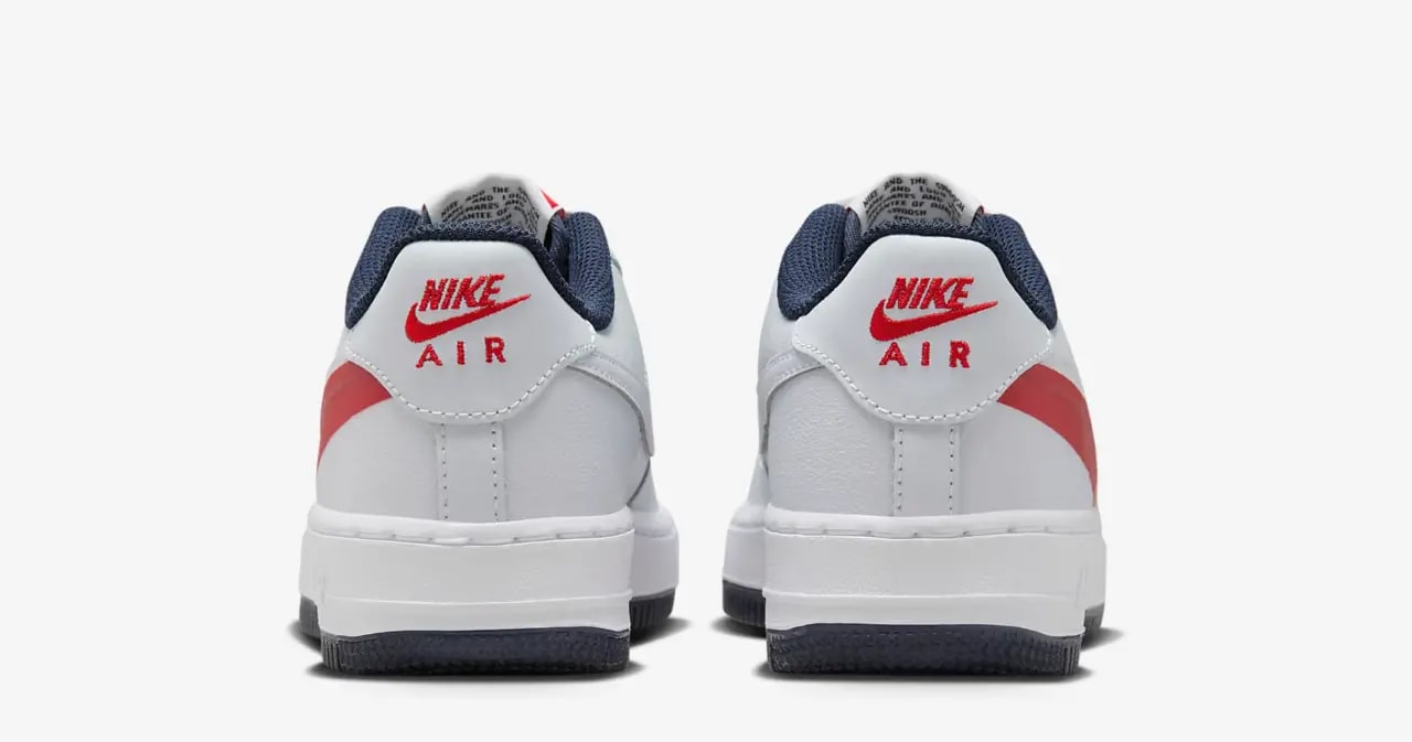 Giày Nike Air Force 1 LV8 4 'White Red' FQ4118-001 — ảnh 5