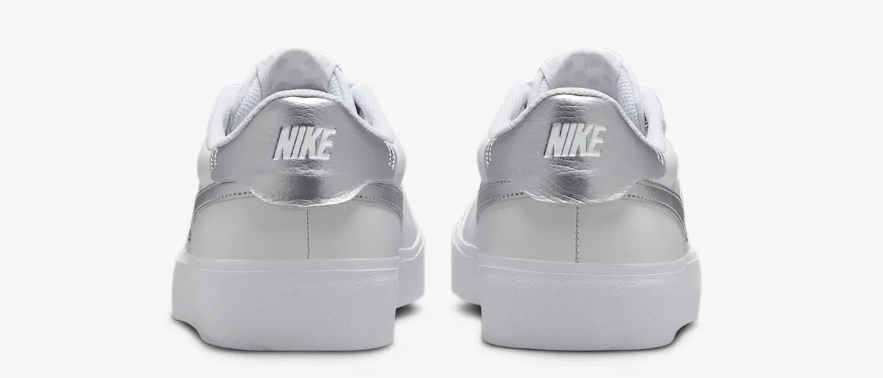 Giày Nike Court Shot 'White Metallic Silver' FQ8146-105 — ảnh 5