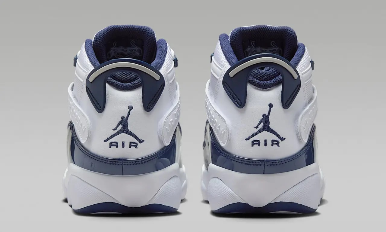 Giày Jordan 6 Rings 'White Midnight Navy' 322992-124 — ảnh 4