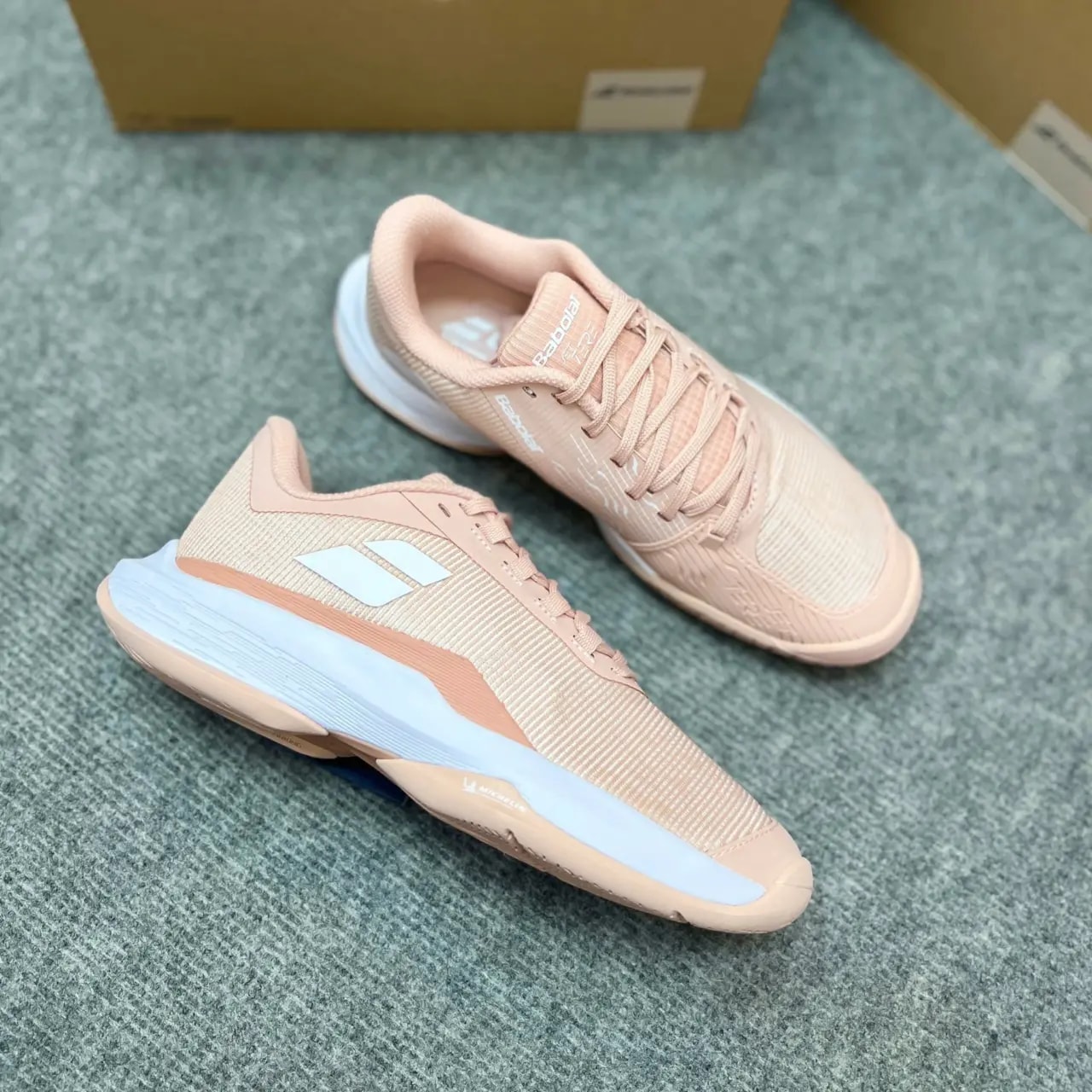 Giày Babolat Jet Tere 2 Evening Sand 'Pink White' 3A1S25A651-5065 — ảnh 5