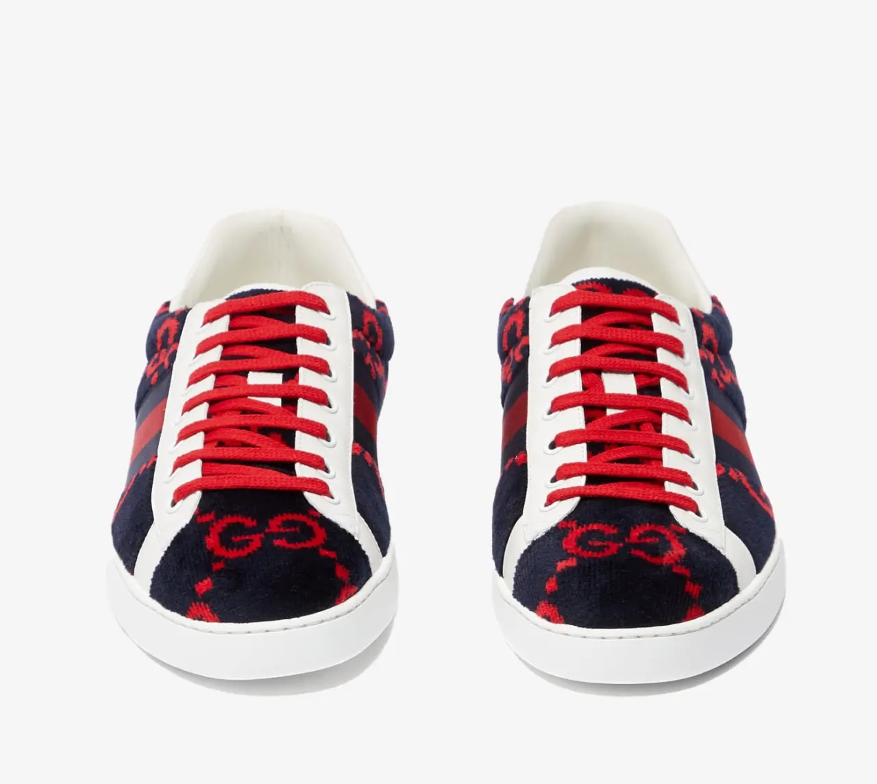 Giày Gucci Ace GG Wool 'Black Red' 548695-9ZY10-4165 — ảnh 3