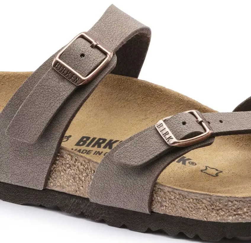 Dép Birkenstock Mayari Birkibuc ‘Mocha’ 0071061 — ảnh 5