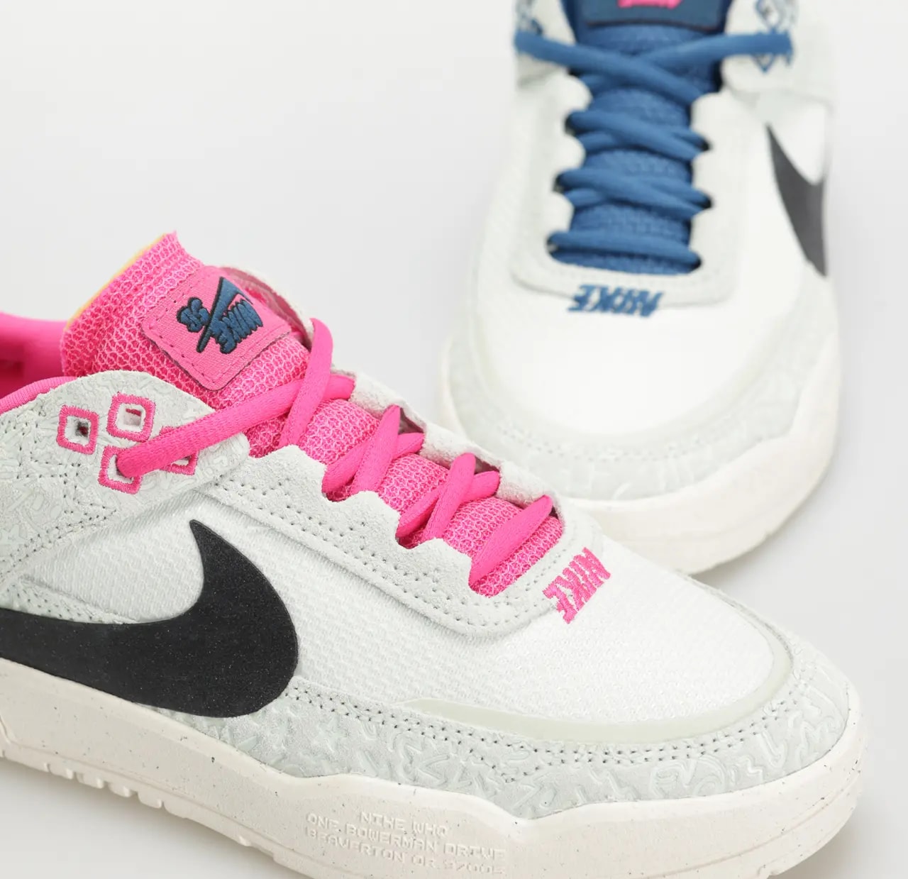 Giày Nike SB Day One SE 'White Blue/Pink' FN4211-100 — ảnh 5
