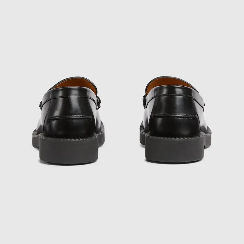 Giày Gucci Loafer With Horsebit 'Black' ‎794202-0GQ00-1000 — ảnh 3