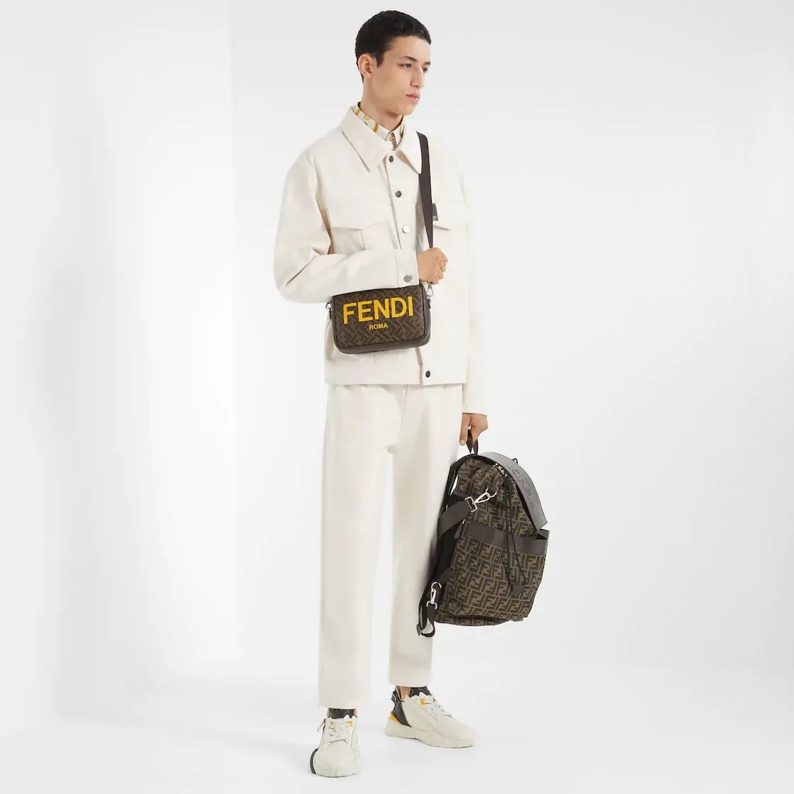 Giày Fendi Flow 'White' 7E1392AJZHF1HGR — ảnh 2