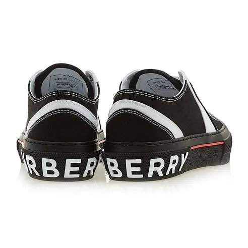 Giày Burberry Colorblock Low Top Canvas 'Black' 8056929 — ảnh 3