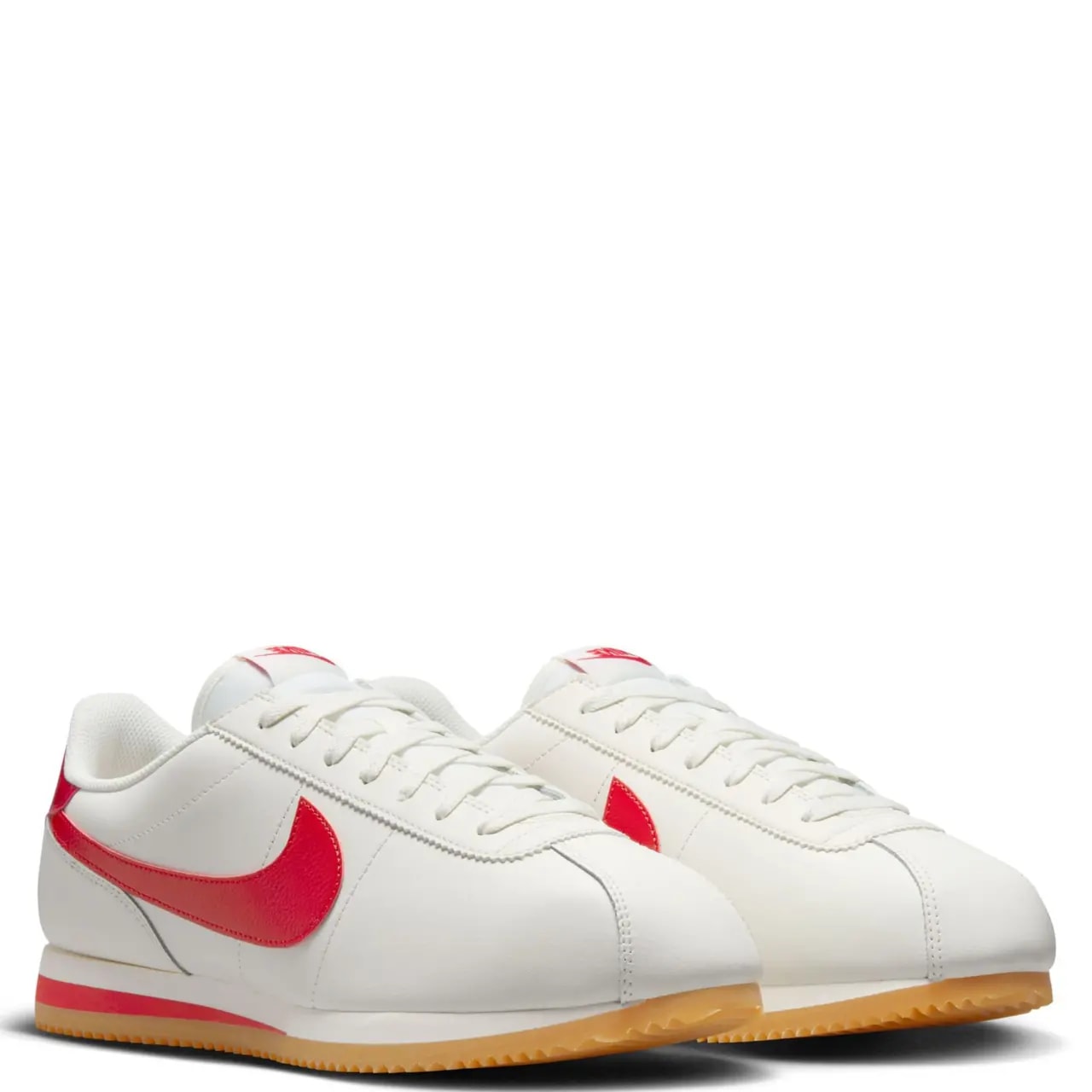 Giày Nike Cortez Leather 'Sail University Red Gum' DM4044-110 — ảnh 5