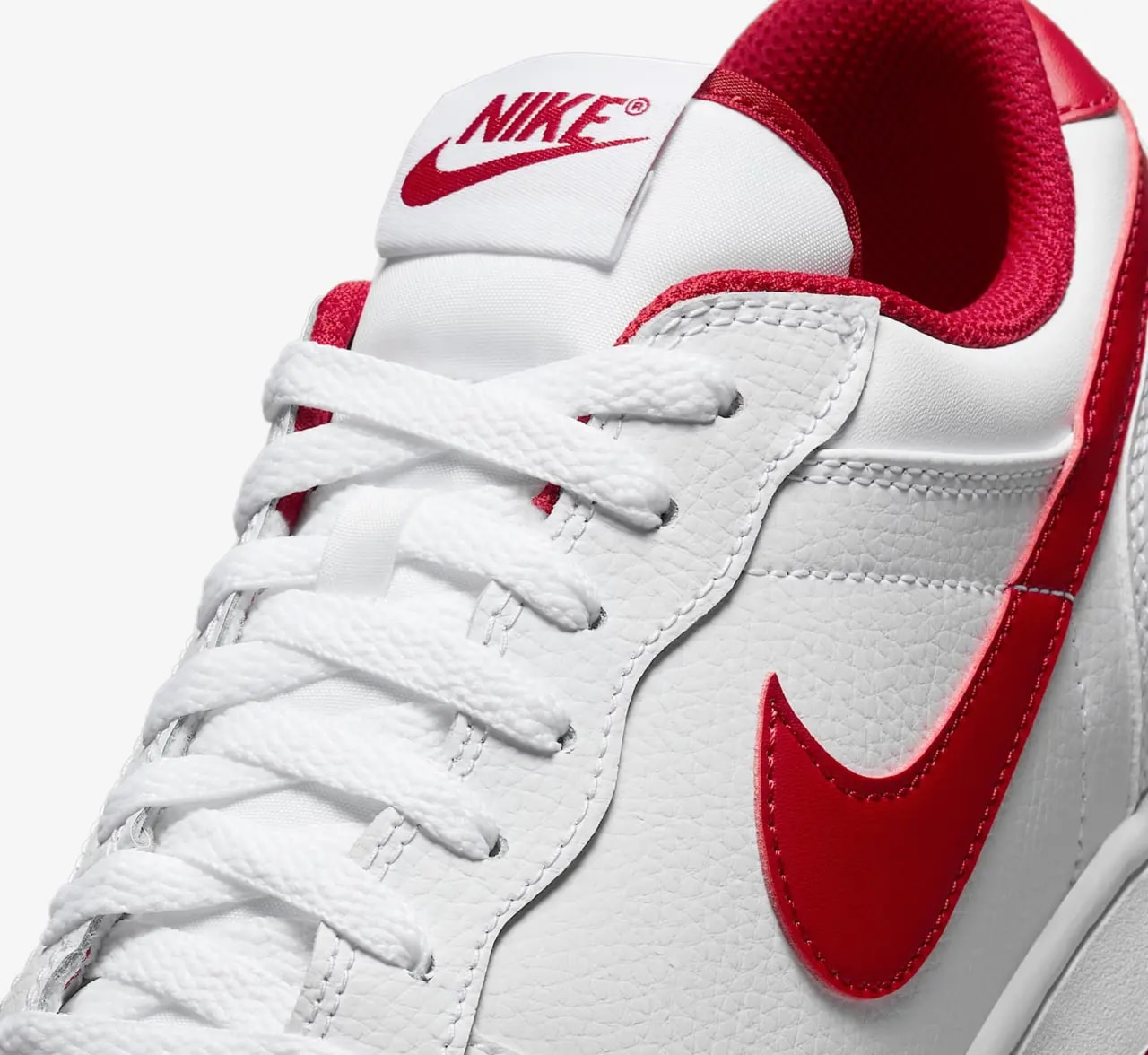 Giày Nike Big Nike Low 'White Gym Red' 355152-150 — ảnh 2