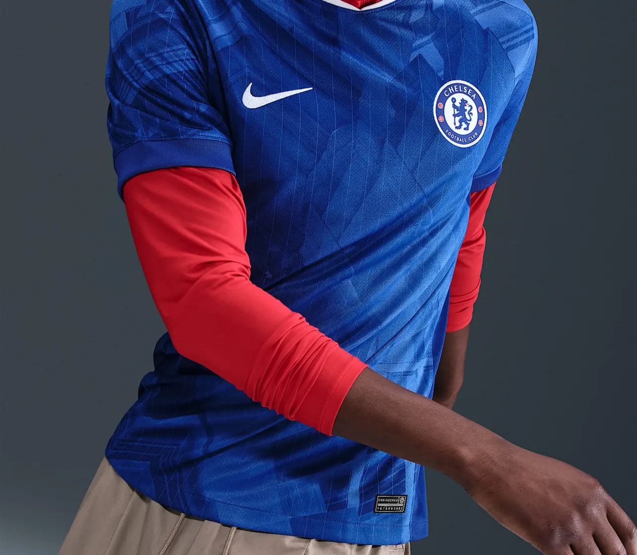 Áo Nike Chelsea FC 2025/26 Stadium Home 'Blue' HJ4589-496 — ảnh 2