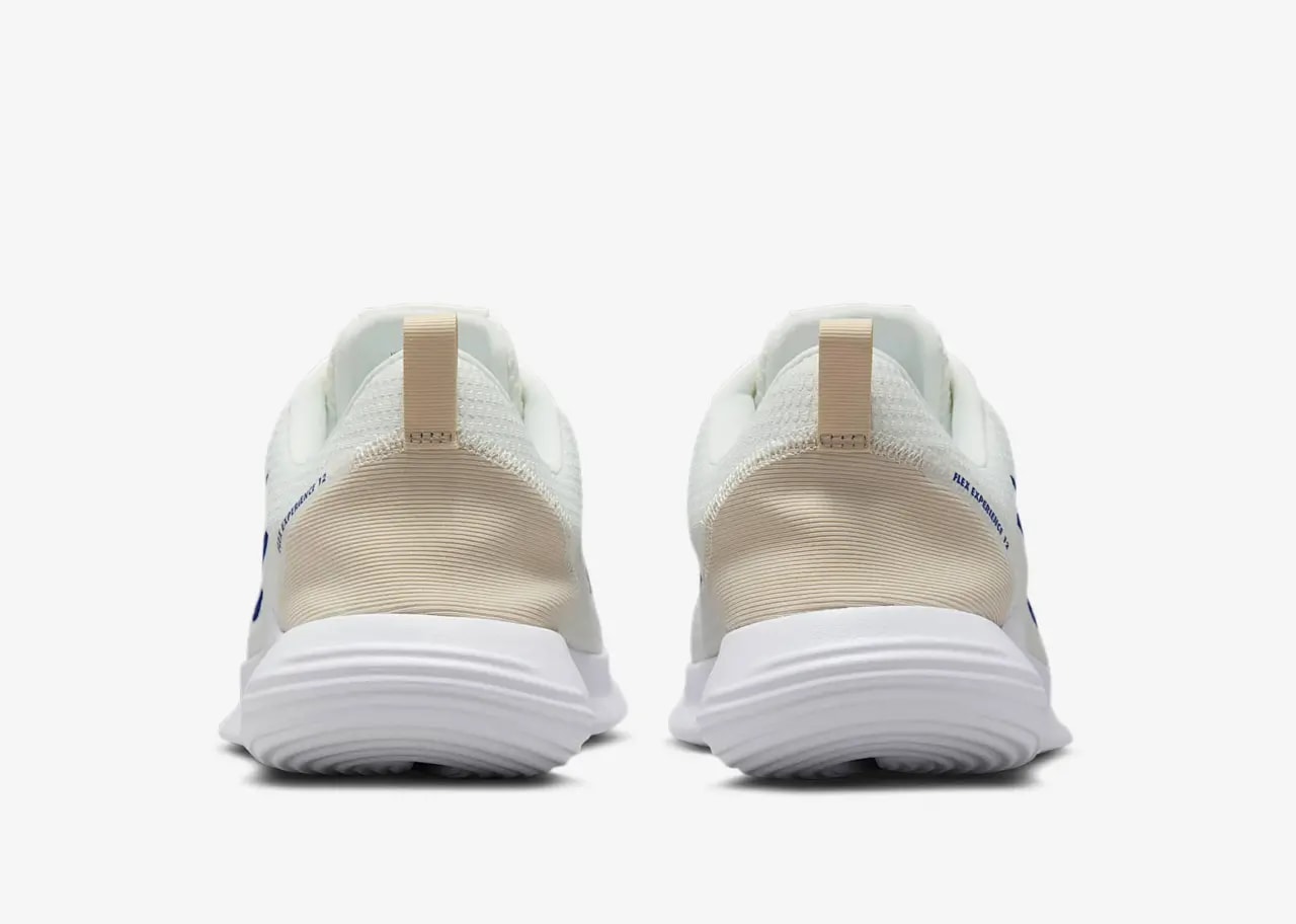 Giày Nike Flex Experience Run 12 Extra Wide 'Sail Deep Royal Blue' DV0744-103 — ảnh 3
