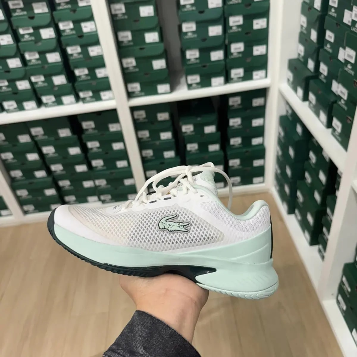 Giày Lacoste Tech Point 'Light Green' 745SFA00151T5 — ảnh 2