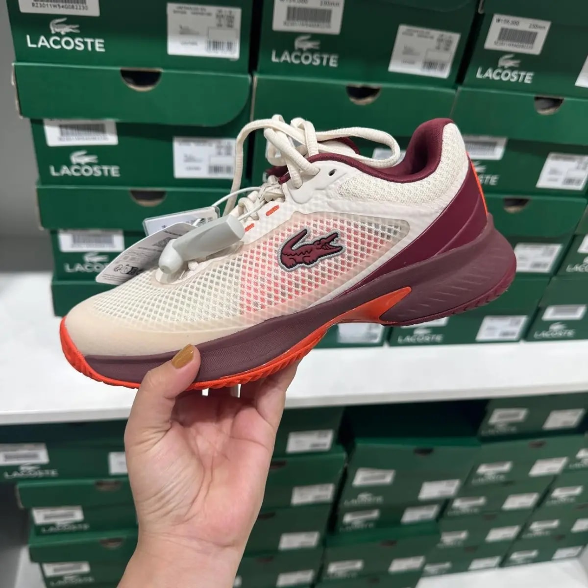 Giày Lacoste Tech Point SFA 'Dark Red' 746SFA0015OW9 — ảnh 2