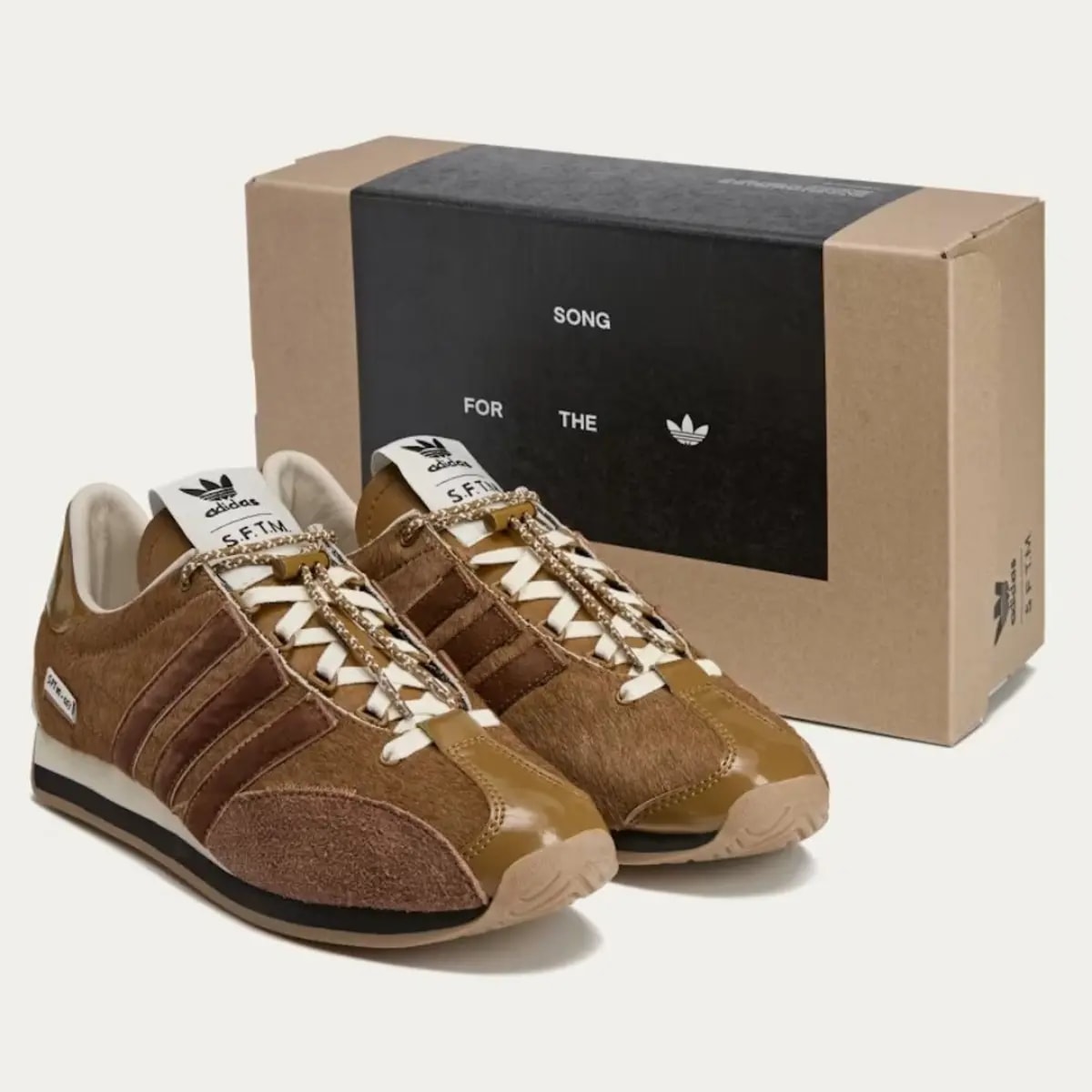 Giày Adidas Country OG SFTM 'Bronze Strata Cream White' JH8639 — ảnh 5