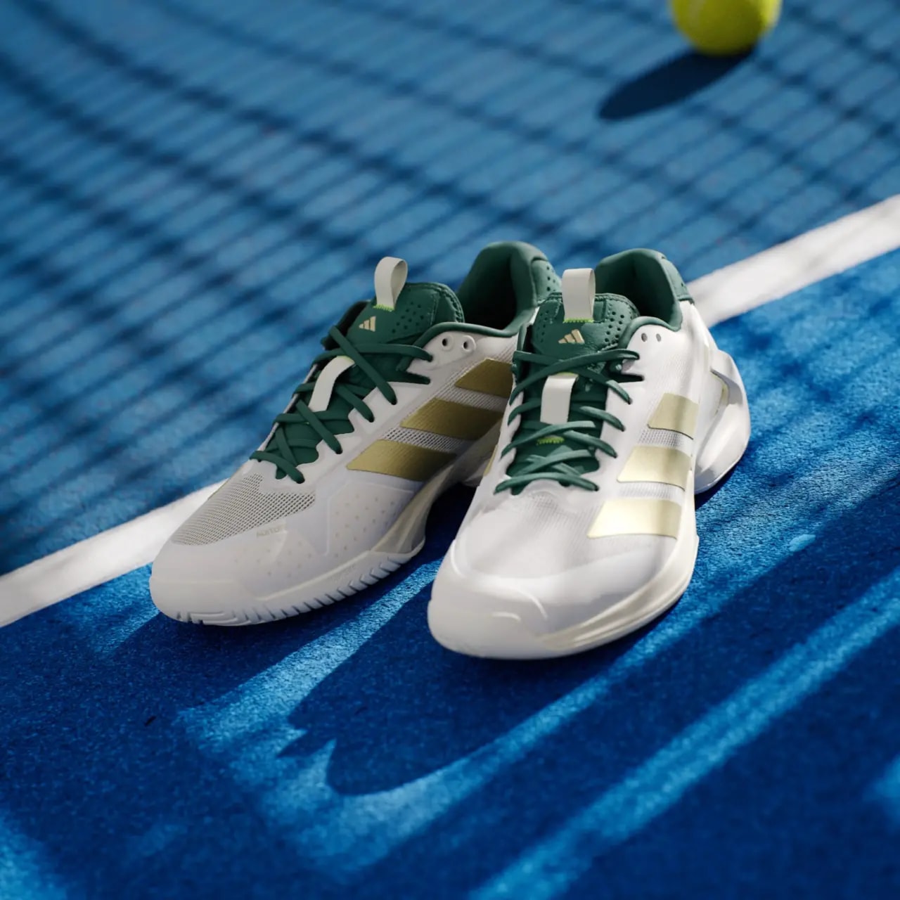 Giày Adidas Adizero Ubersonic 5 'White Gold' IH3087 — ảnh 4