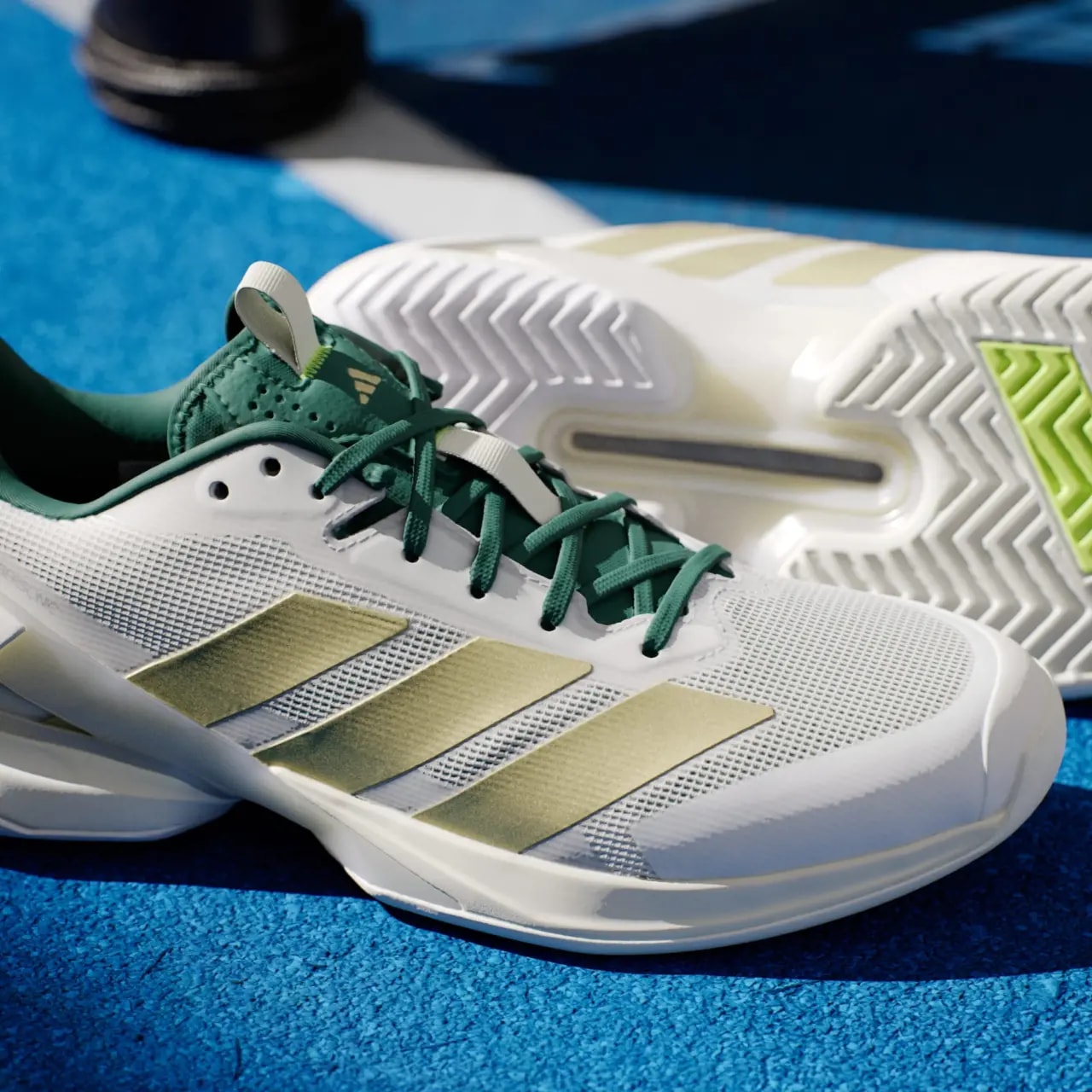 Giày Adidas Adizero Ubersonic 5 'White Gold' IH3087 — ảnh 2