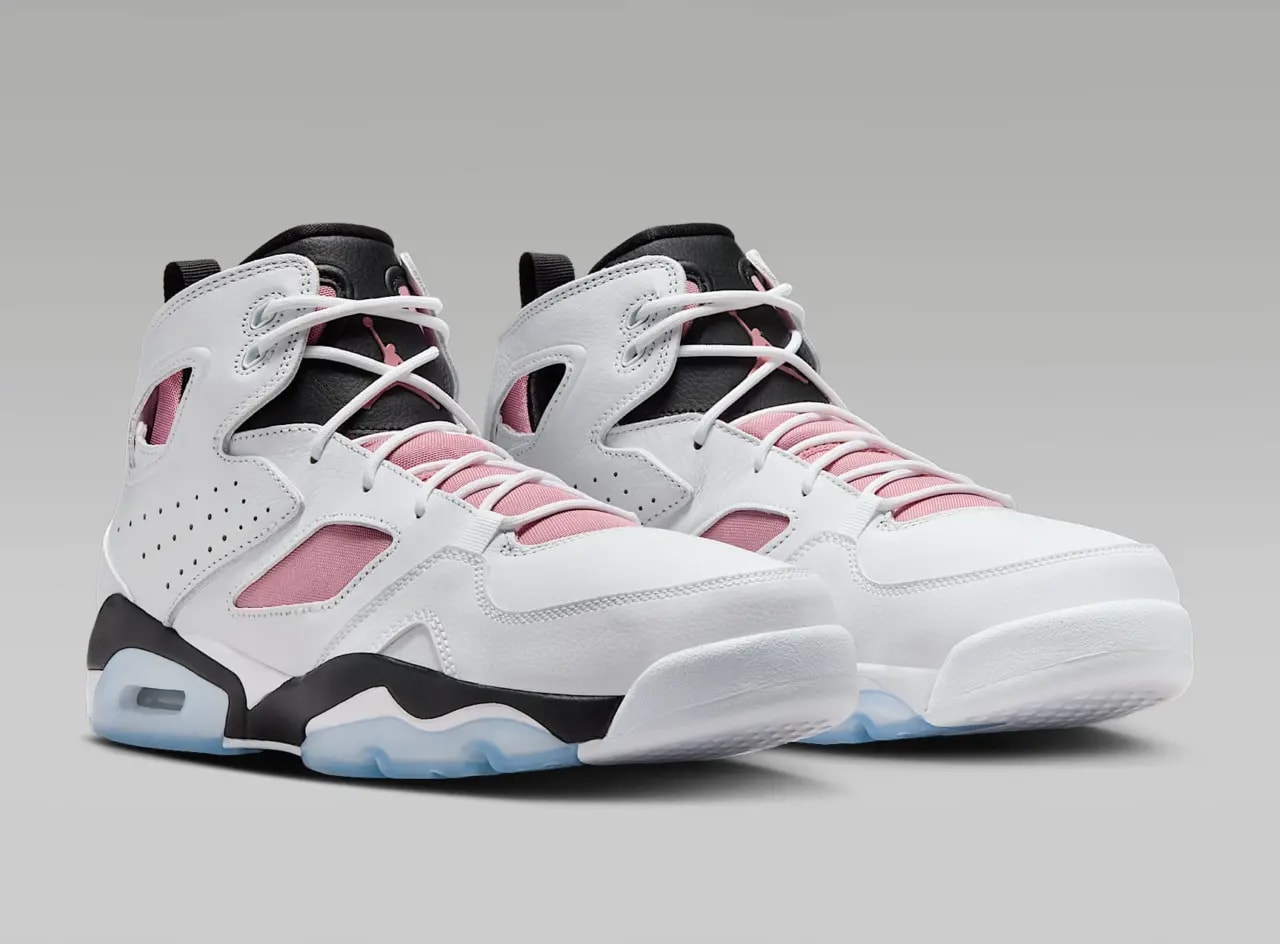 Giày Nike Air Jordan Flight Club '91 'White Rust Pink Black' DC7329-103 — ảnh 4