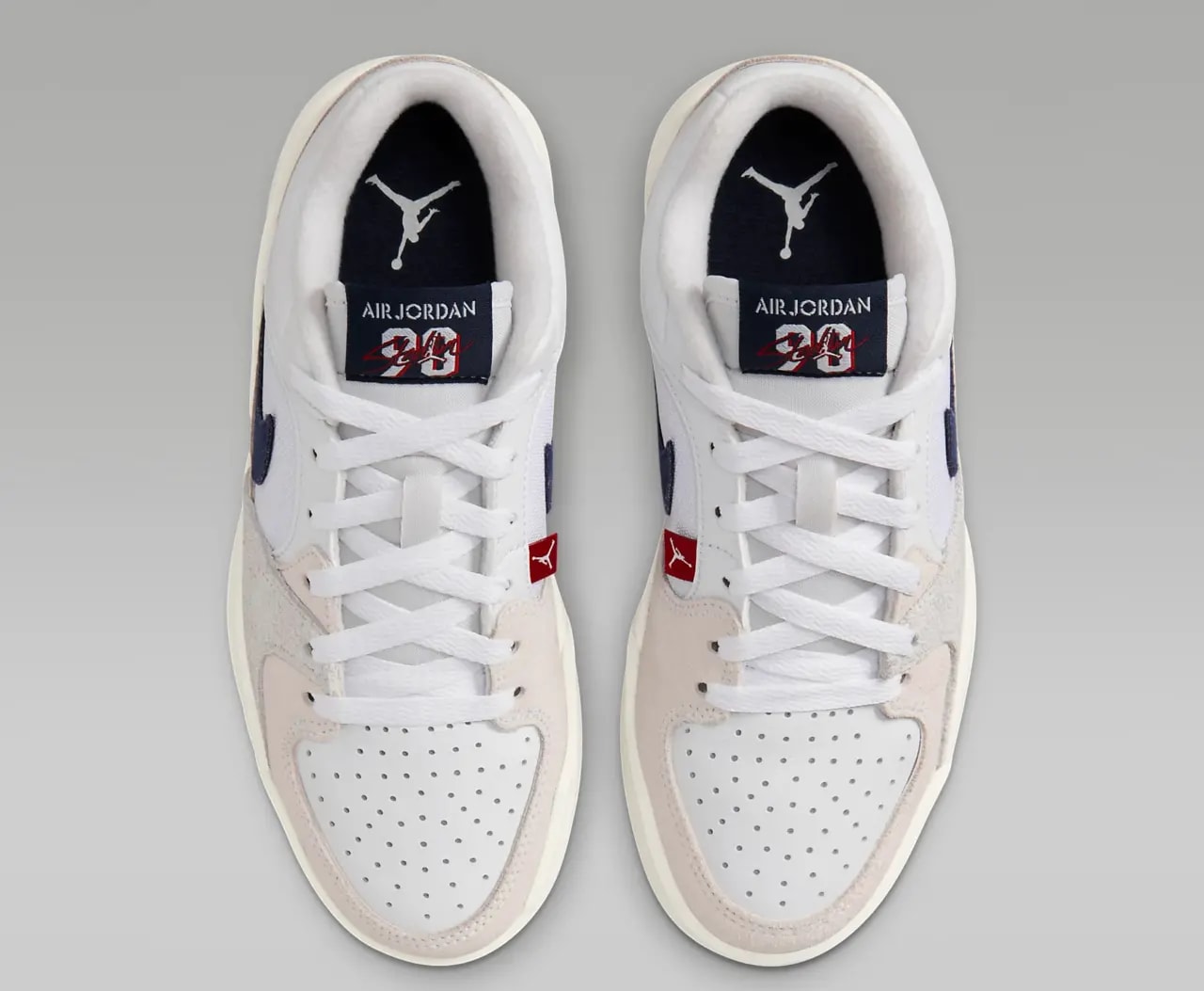 Giày Nike Air Jordan Stadium 90 GS 'White Midnight Navy' DX4399-146 — ảnh 5