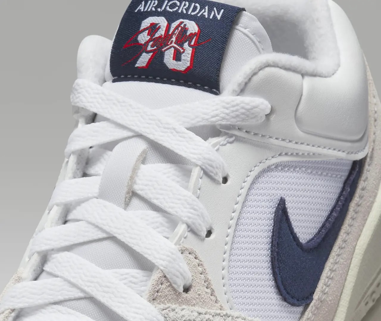 Giày Nike Air Jordan Stadium 90 GS 'White Midnight Navy' DX4399-146 — ảnh 2