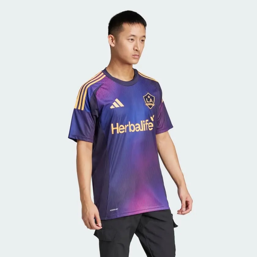 Áo Adidas LA Galaxy 25/26 Away Jersey 'Purple' IV9853 — ảnh 2