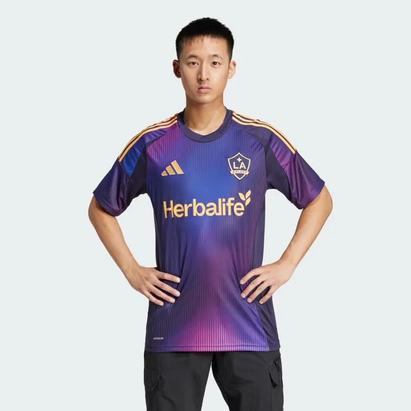 Áo Adidas LA Galaxy 25/26 Away Jersey 'Purple' IV9853 — ảnh 4