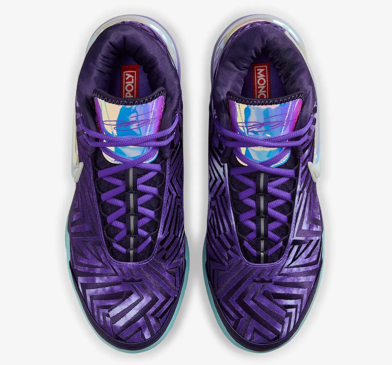 Giày Nike Zoom LeBron NXXT Genisus 'Monopoly Persian' IB1272-501 — ảnh 5
