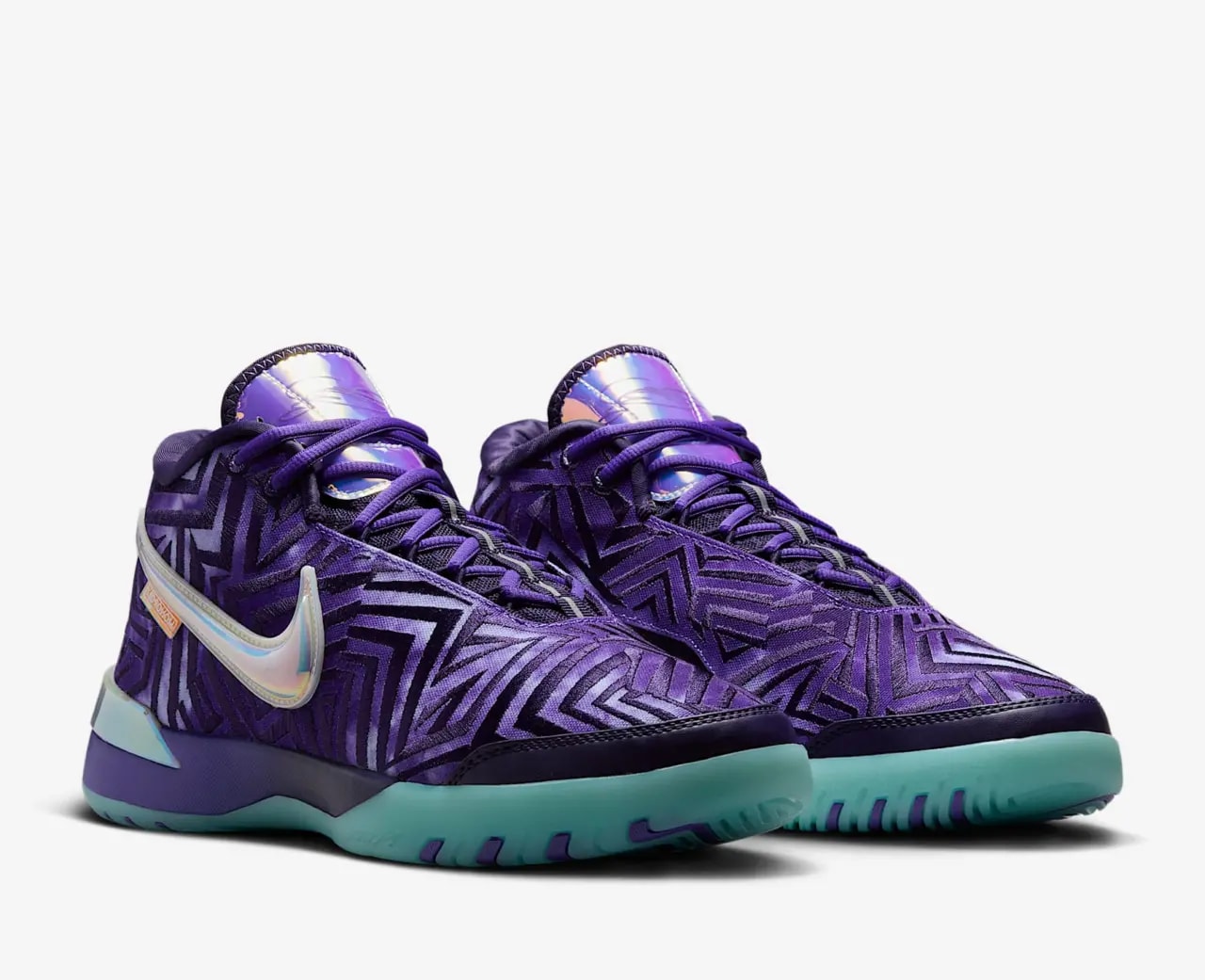 Giày Nike Zoom LeBron NXXT Genisus 'Monopoly Persian' IB1272-501 — ảnh 4