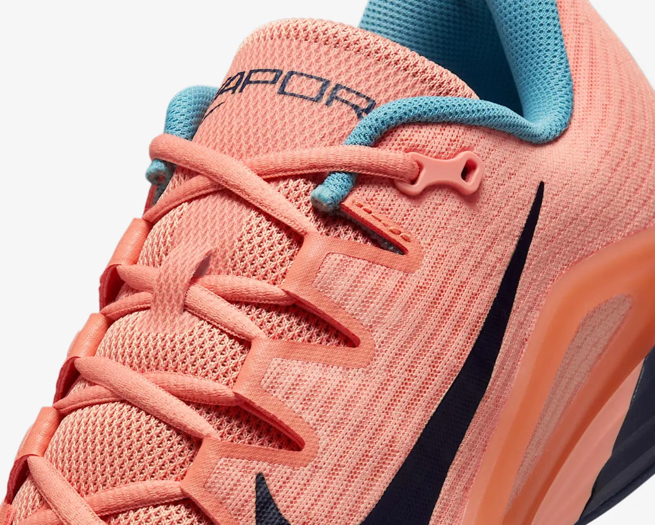 Giày Nike Court Air Zoom Vapor 12 HC 'Apricot Agate Obsidian' FV5552-800 — ảnh 3