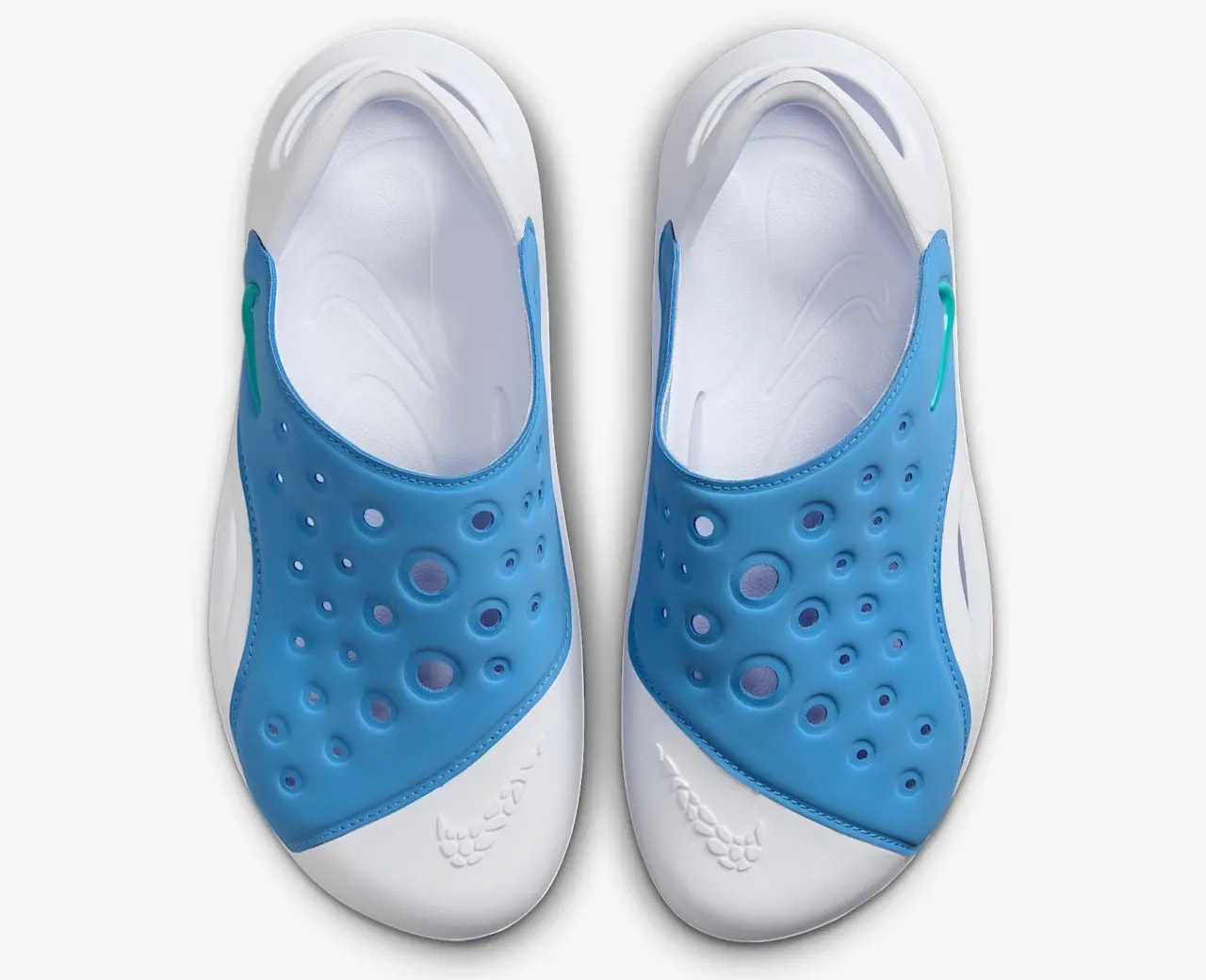Dép Nike Aqua Swoosh Sandal GS 'Blue Beyond' FV6363-400 — ảnh 5