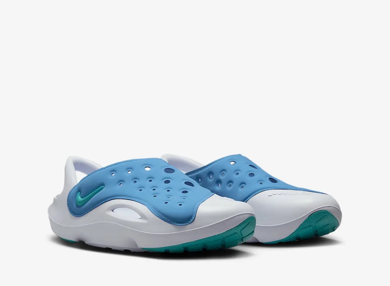 Dép Nike Aqua Swoosh Sandal GS 'Blue Beyond' FV6363-400 — ảnh 4