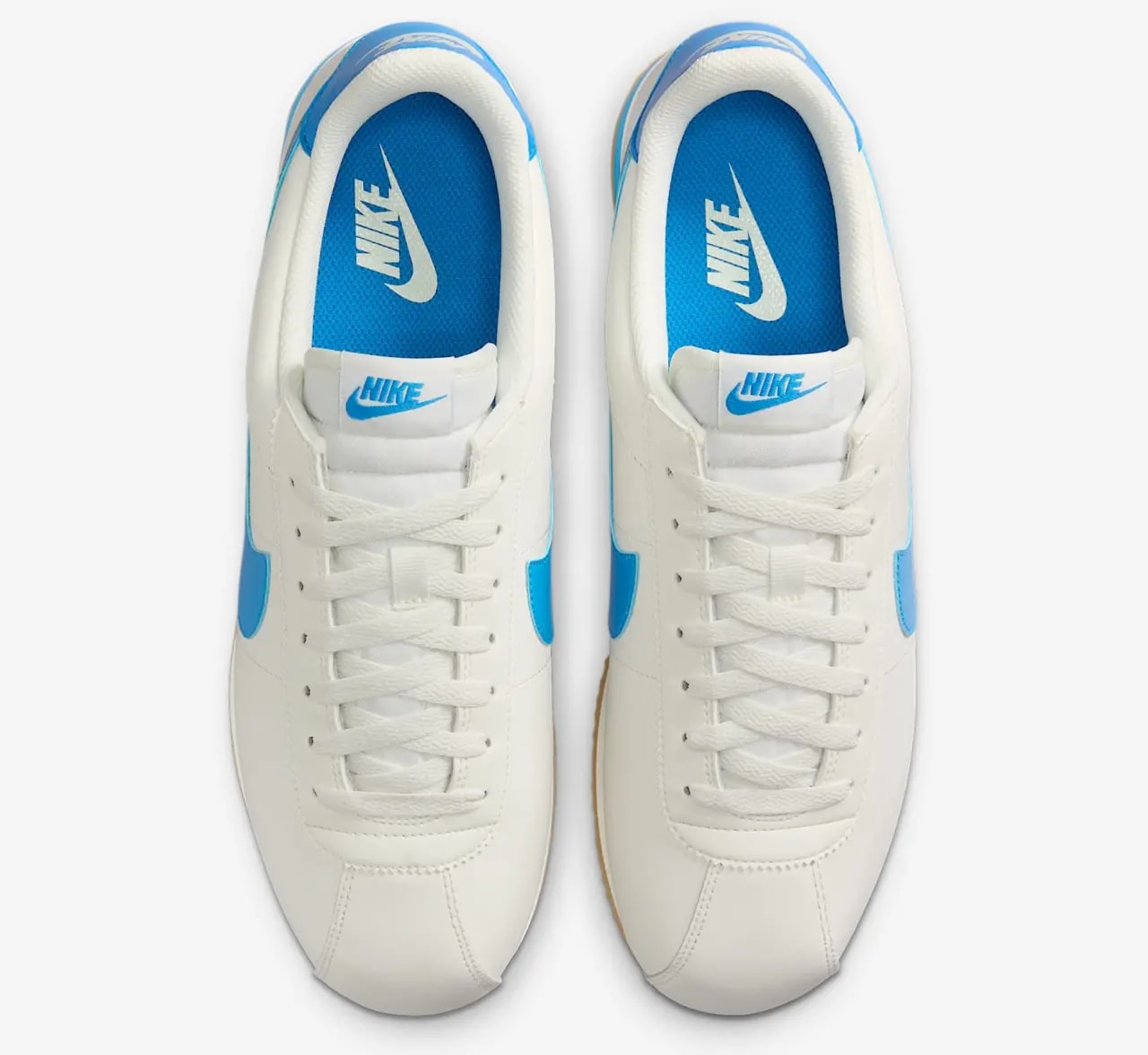 Giày Nike Cortez Leather 'Sail Gum Yellow Light Photo' DM4044-112 — ảnh 5