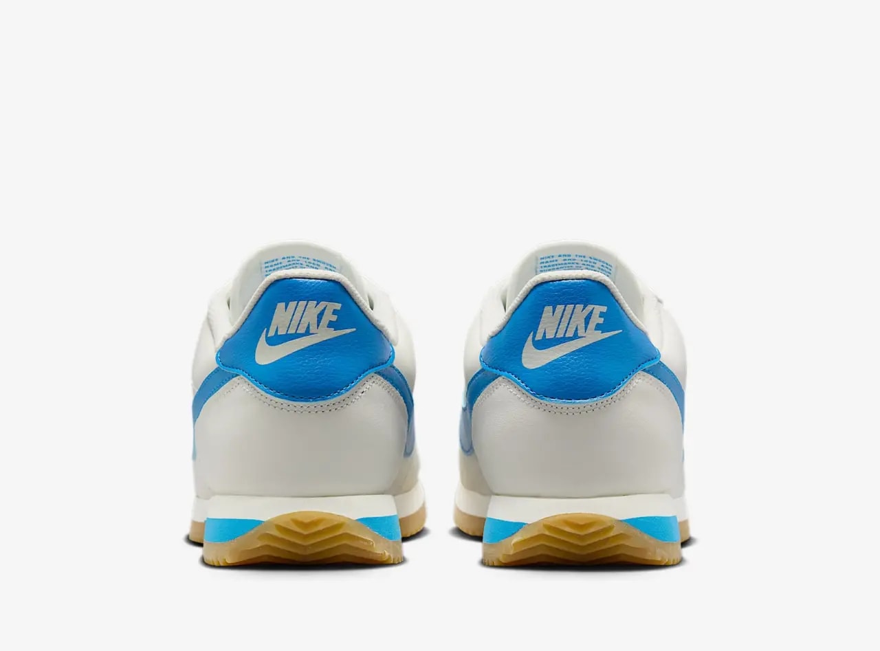 Giày Nike Cortez Leather 'Sail Gum Yellow Light Photo' DM4044-112 — ảnh 3