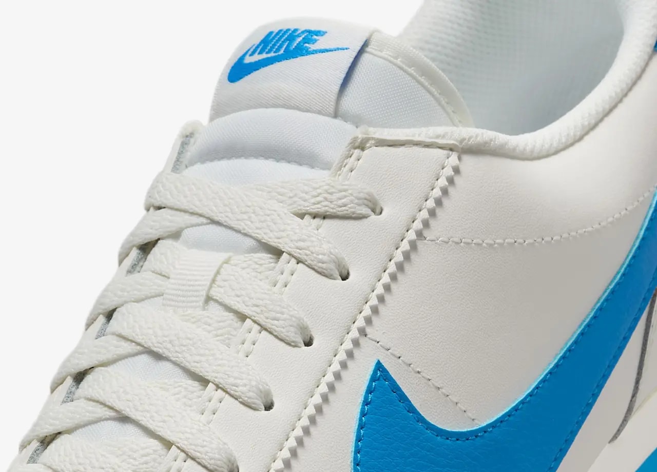 Giày Nike Cortez Leather 'Sail Gum Yellow Light Photo' DM4044-112 — ảnh 2