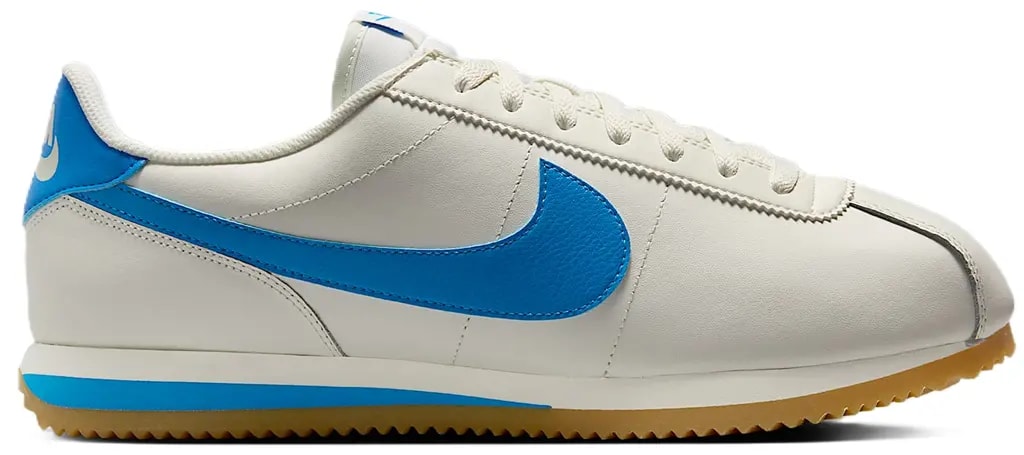 Giày Nike Cortez Leather 'Sail Gum Yellow Light Photo' DM4044-112 — kich-thuoc: 41