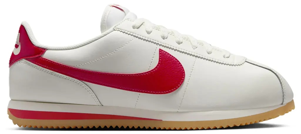 Giày Nike Cortez Leather 'Sail University Red Gum' DM4044-110 — kich-thuoc: 41