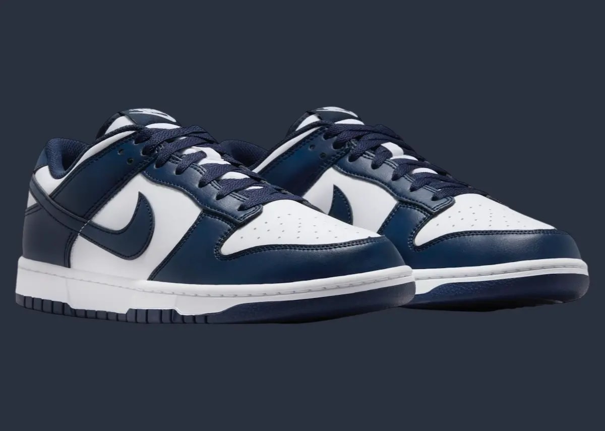 Giày Nike Dunk Low 'Midnight Navy' HF5441-107 — ảnh 5