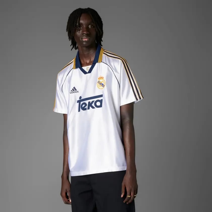 Áo Adidas Real Madrid 99/00 Home Jersey 'White' JJ3801 — ảnh 4
