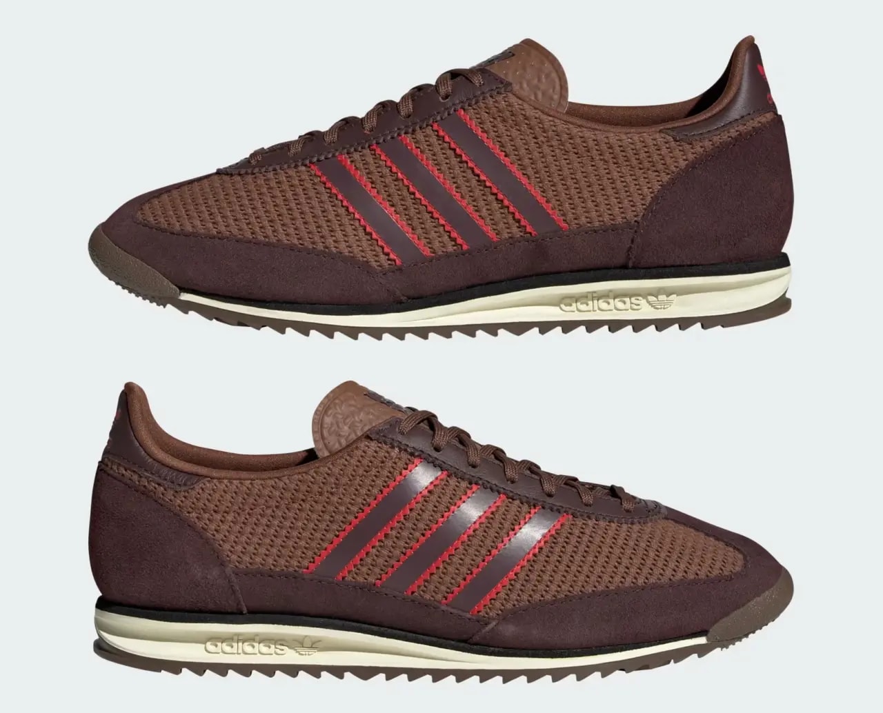 Giày Adidas SL 72 OG 'Brown' JI0191 — ảnh 5