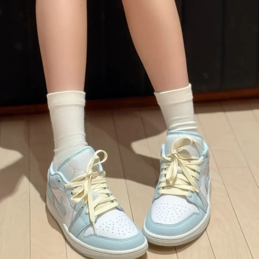 Giày Nike Jordan 1 Low SE "Glacier Blue" HJ5971-400 — ảnh 4