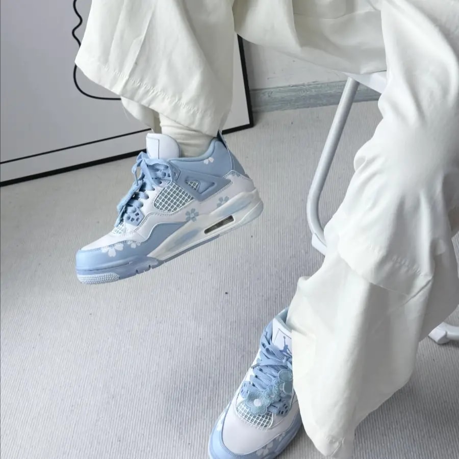 Giày Nike Air Jordan 4 ‘Aluminum’ HV0823-100 — ảnh 4