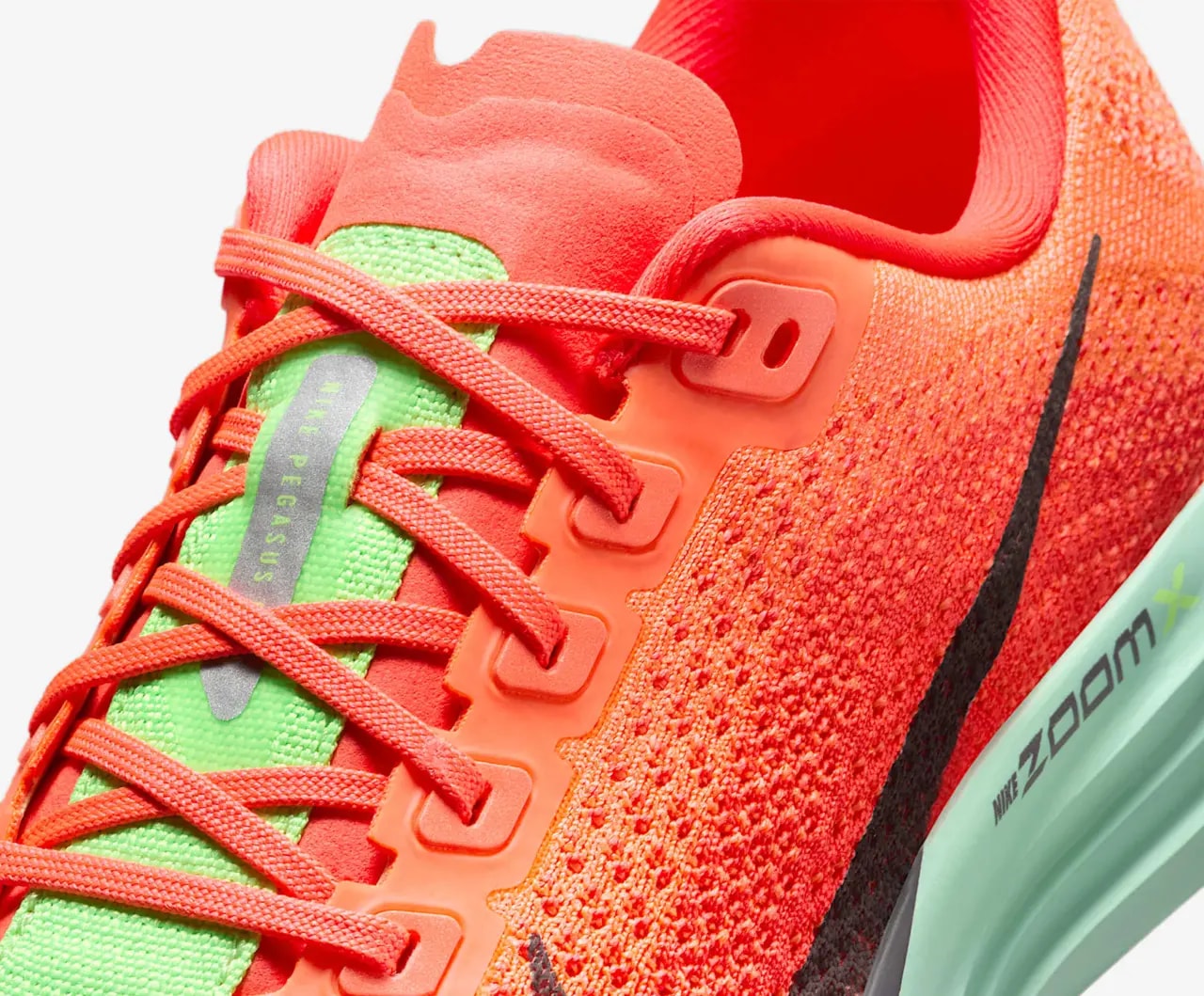 Giày Nike ZoomX Pegasus Plus 'Bright Crimson Lime Blast' FQ7261-600 — ảnh 2