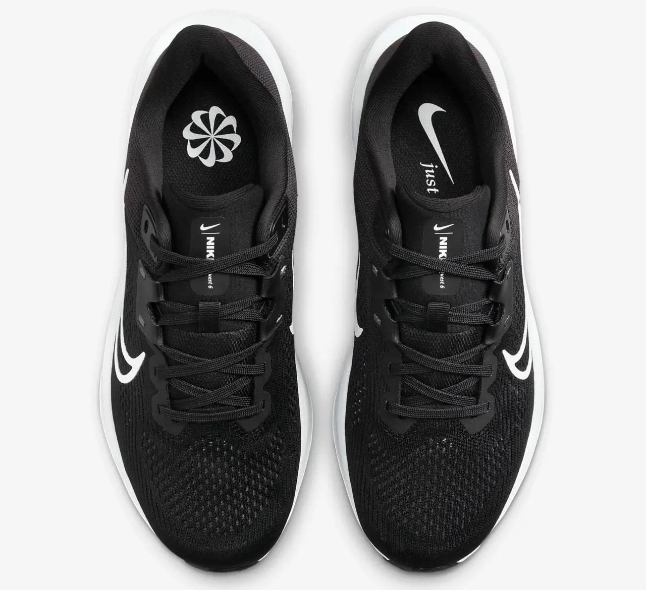 Giày Nike Quest 6 'Black Iron Grey White' FD6034-001 — ảnh 5