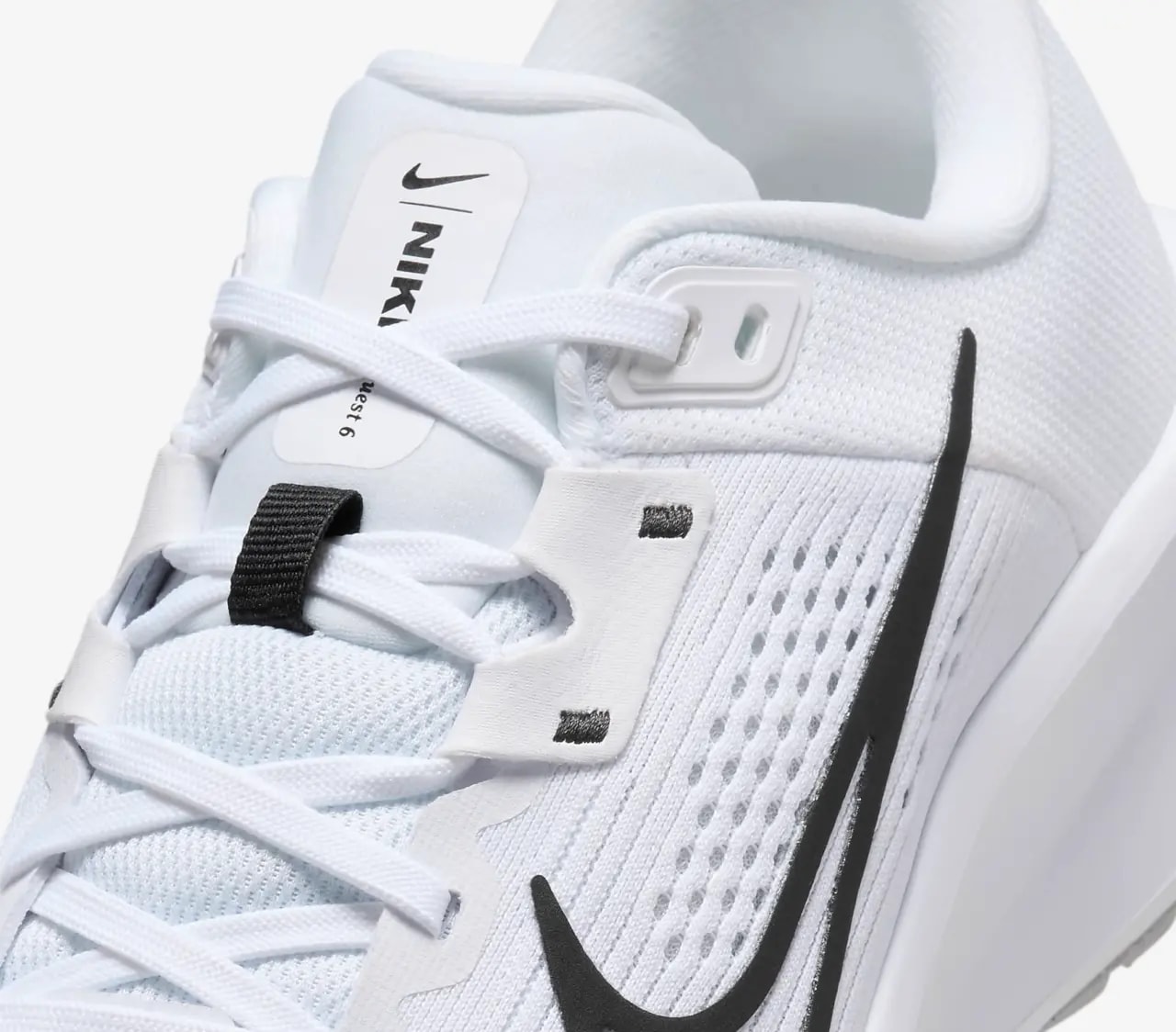 Giày Nike Quest 6 'White Pure Platinum Black' FD6034-100 — ảnh 2