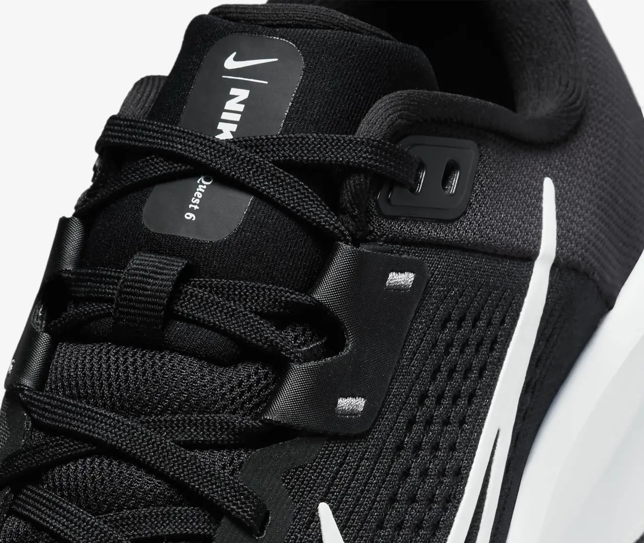 Giày Nike Quest 6 'Black Iron Grey White' FD6034-001 — ảnh 2