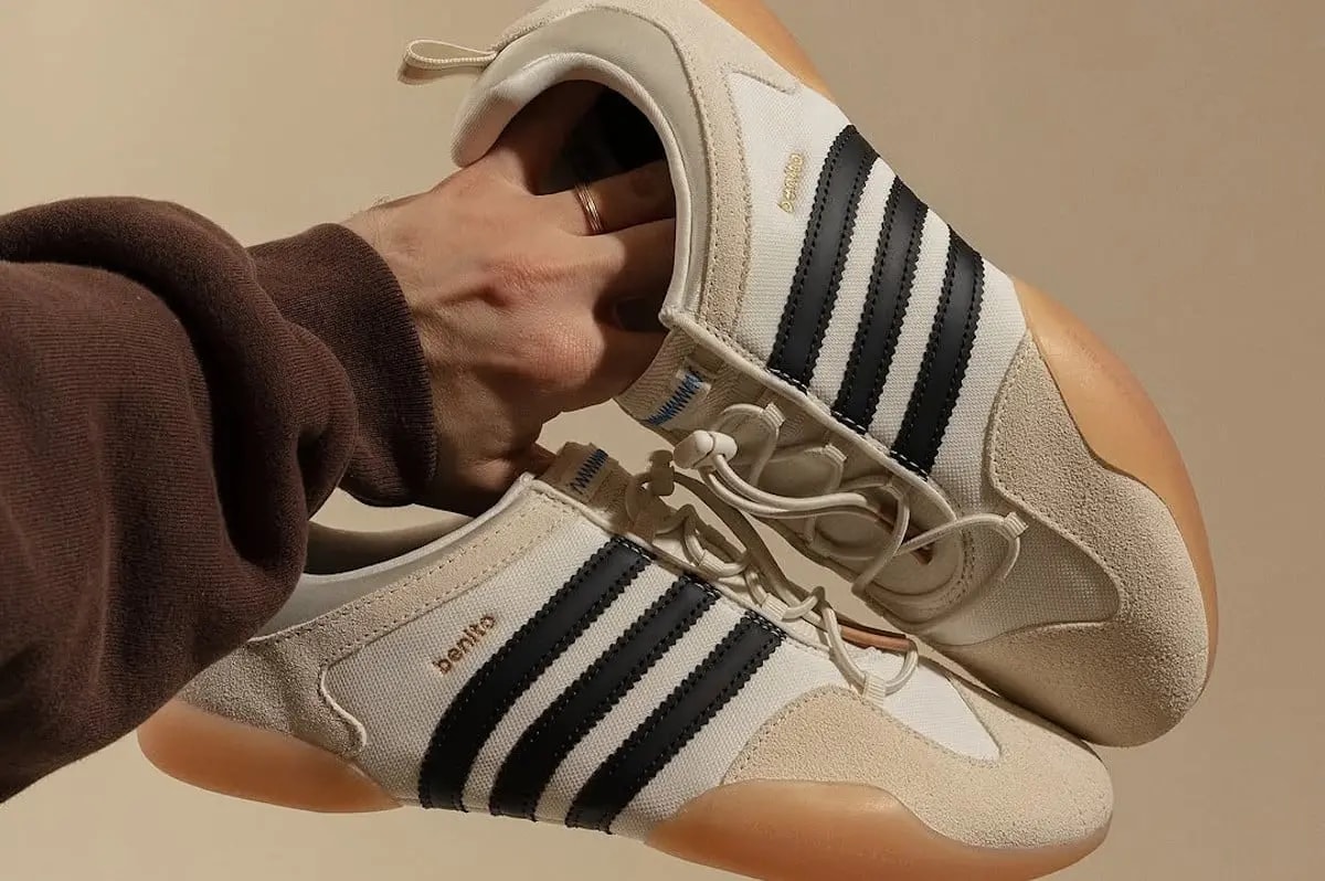 Giày Adidas Ballerina x Bad Bunny 'Off White Black Gum' JQ9229 — ảnh 2