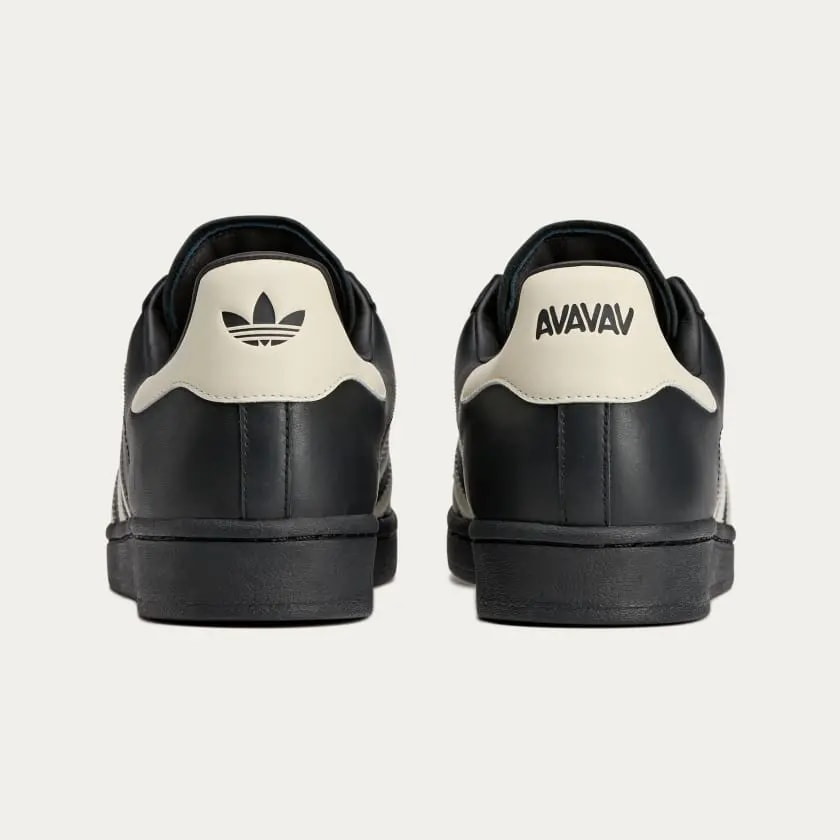Giày Adidas Superfinger Superstar x AVAVAV 'Black' JP7141 — ảnh 4