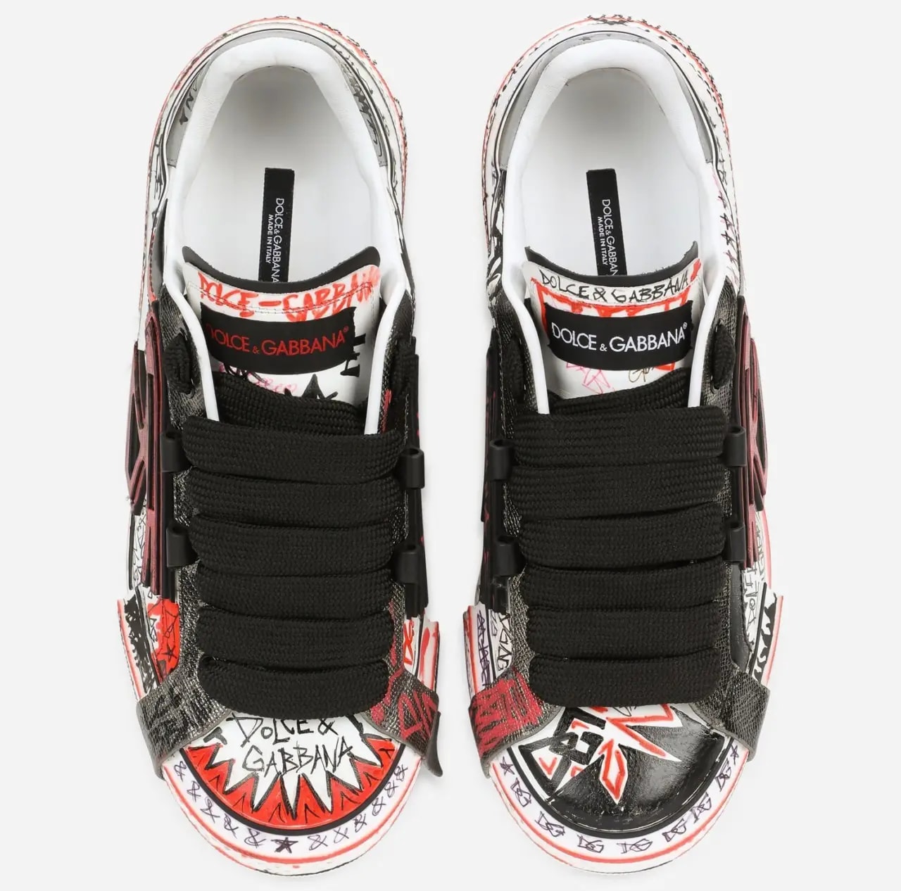 Giày Dolce & Gabbana Painted Calfskin Portofino 'Multicolor' CS2005AQ80780001 — ảnh 2